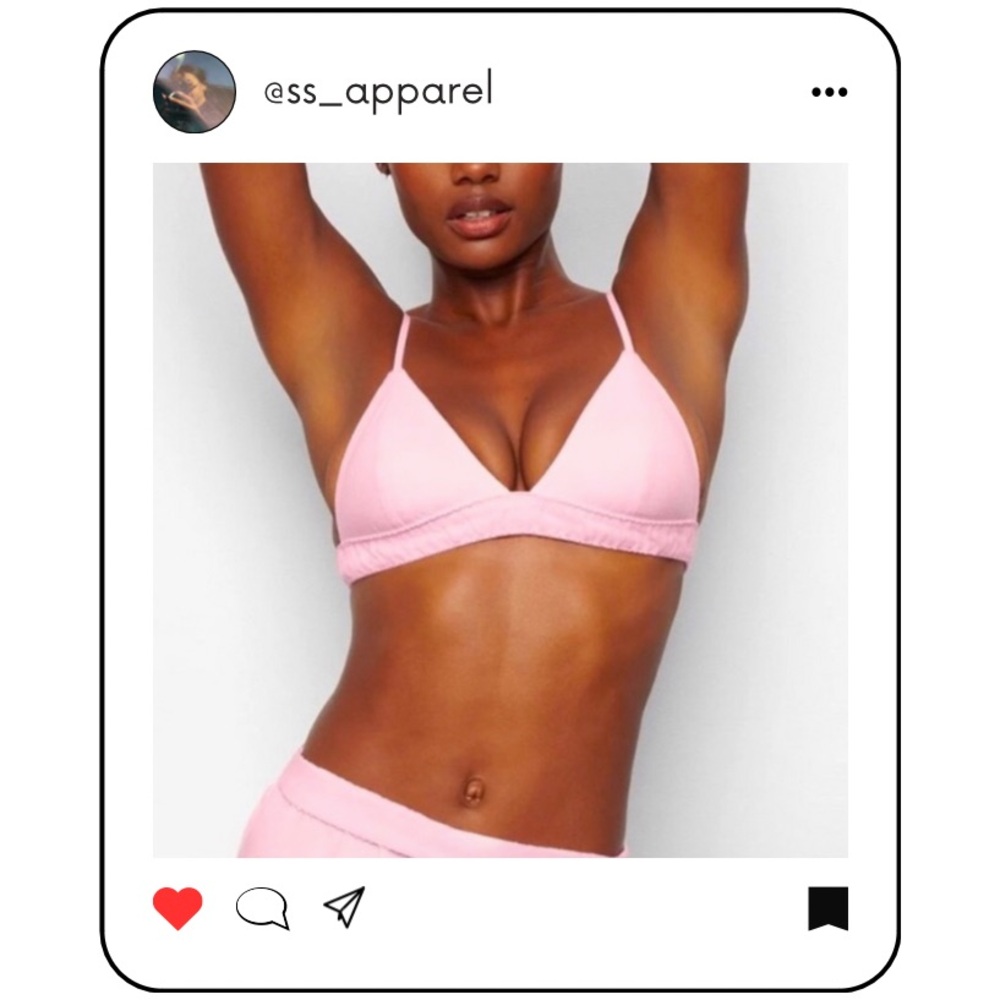 SKIMS HOTEL COLLECTION BRALETTE CHERRY
BLOSSOM